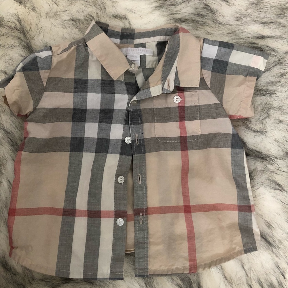 Baby Burberry button up